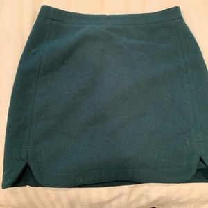 J. crew Wool mini skirt. Perfect condition
